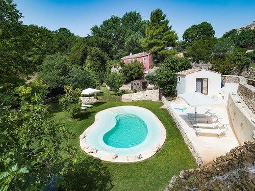 Unique restored villa with private pool nestled in unspoiled valley