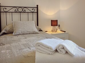 4 bedrooms, iron/ironing board, travel crib, WiFi