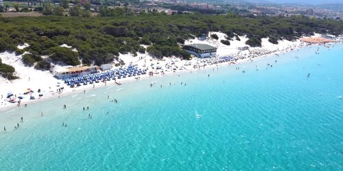Appartement près de la plage de Maria Pia avec 4 chambres 4 salles de bain