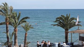 On the beach