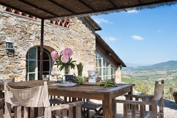 Restauration en plein air