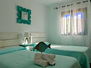 2 soveværelser, strygejern/strygebræt, gratis Wi-Fi, sengetøj