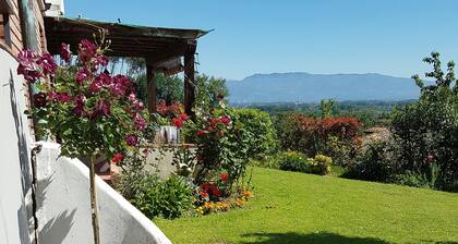 Lovely villa with panoramic pool & gardens between Lucca & Pisa