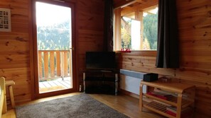 TV connectée, lecteur de DVD, livres, vidéothèque