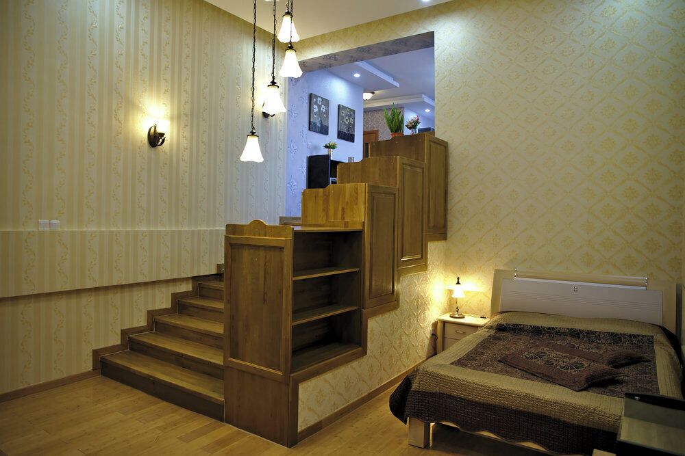 Dúplex, 1 habitación | 1 dormitorio, caja fuerte, escritorio