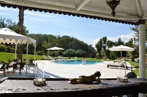 Indoor pool - Magic luxury villa, swimming pool, SPA, tennis, wooded park. (Valmontone)