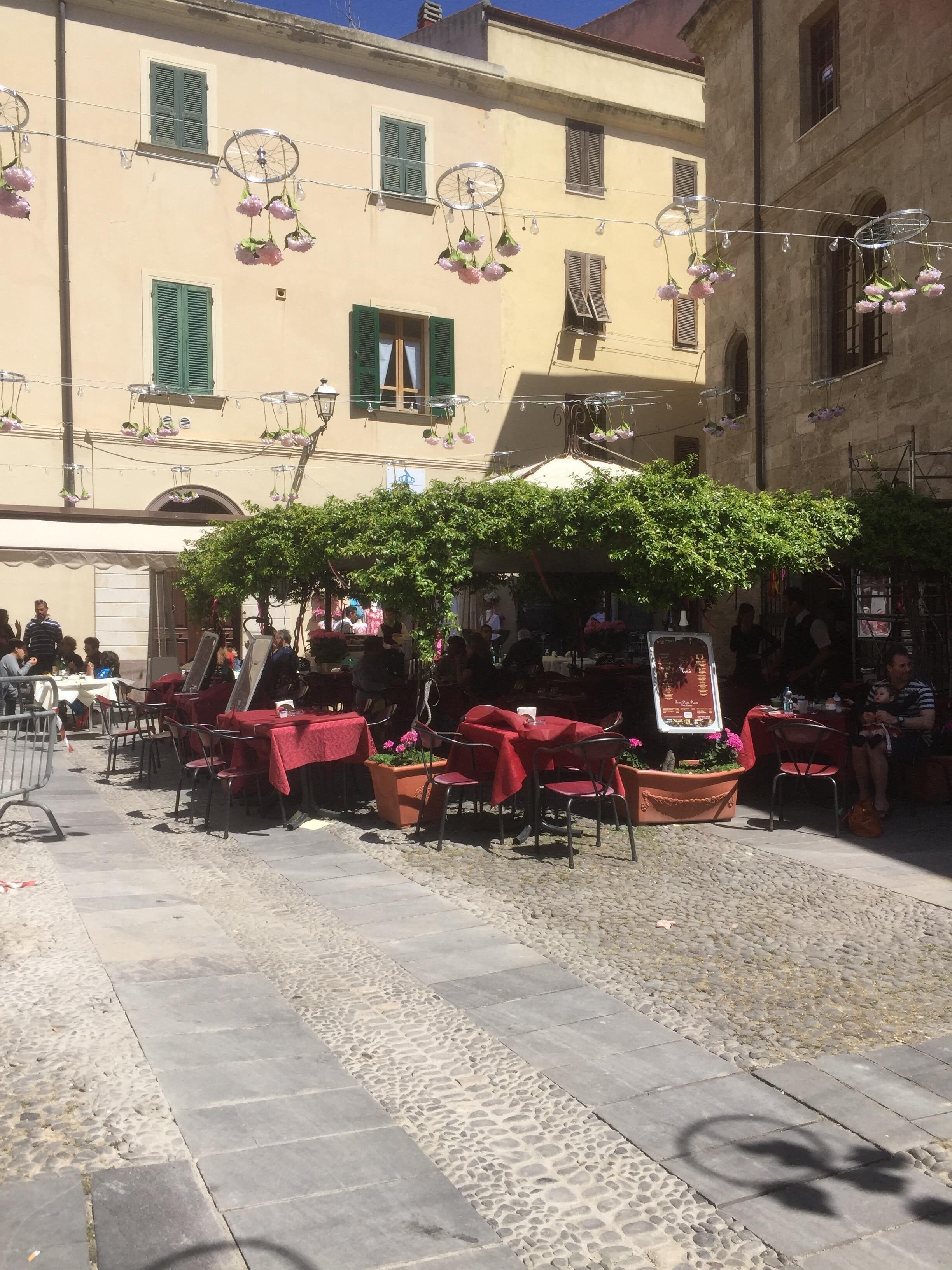 Udendørs spisemuligheder