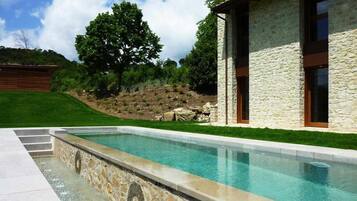Beheizter Pool