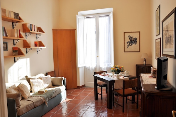Living room / second bedroom with sofa-bed