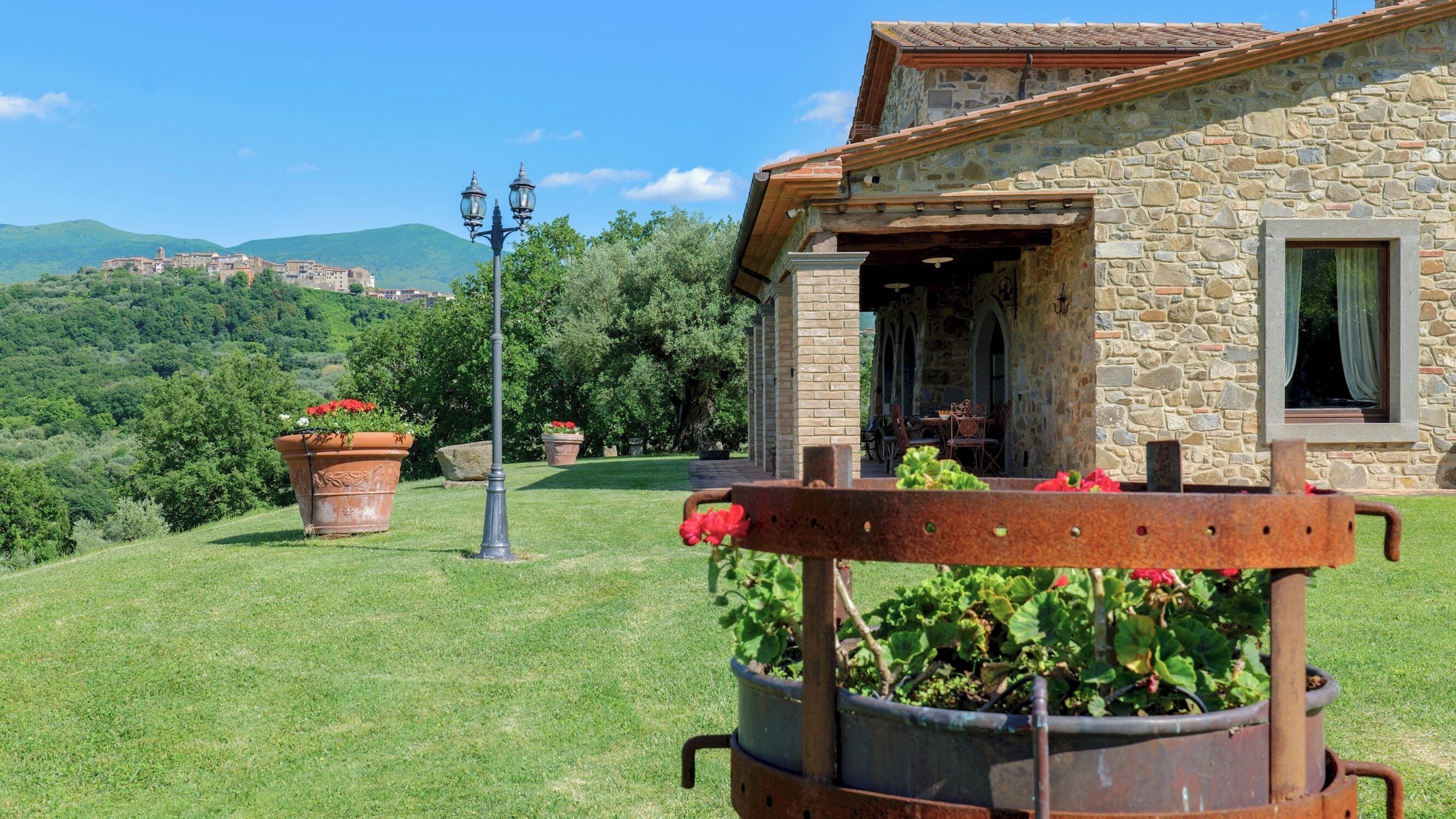 Enceinte de l’hébergement