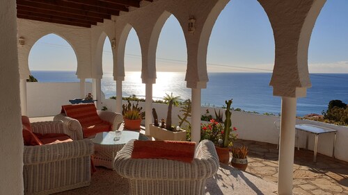 Mojacar - Character villa 2 large bedrooms. Breathtaking view.