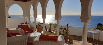 Mojacar - Character villa 2 large bedrooms. Breathtaking view.