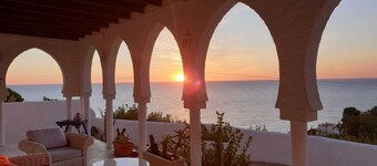 Mojacar - Character villa 2 large bedrooms. Breathtaking view.