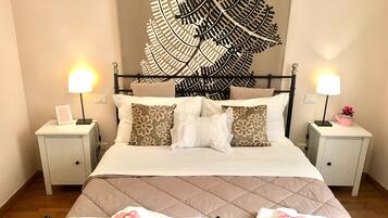 2 bedrooms, desk, soundproofing, iron/ironing board