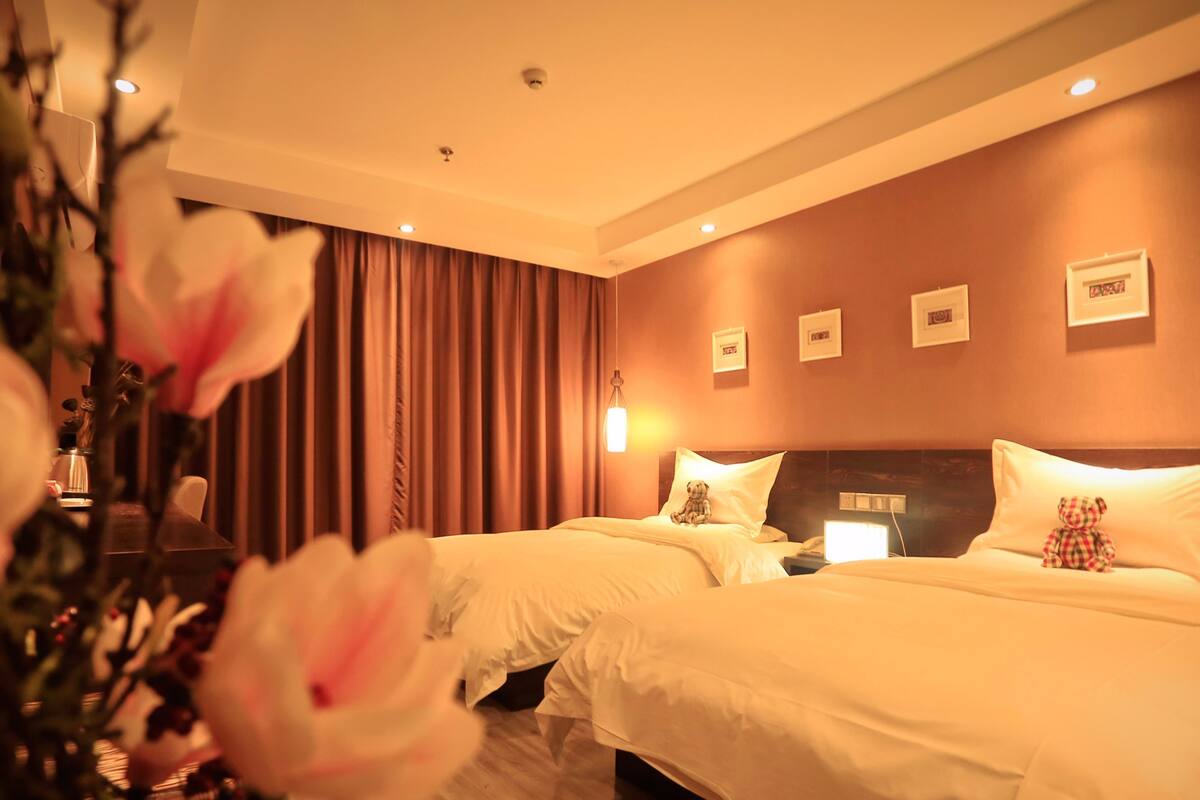 Chambre avec lits jumeaux