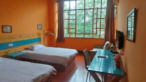 TvÄbÀddsrum | Skrivbord, mörklÀggningsgardiner och gratis wi-fi