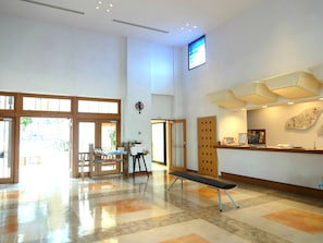 Interior entrance