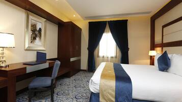 Minibar, in-room safe, blackout drapes, iron/ironing board