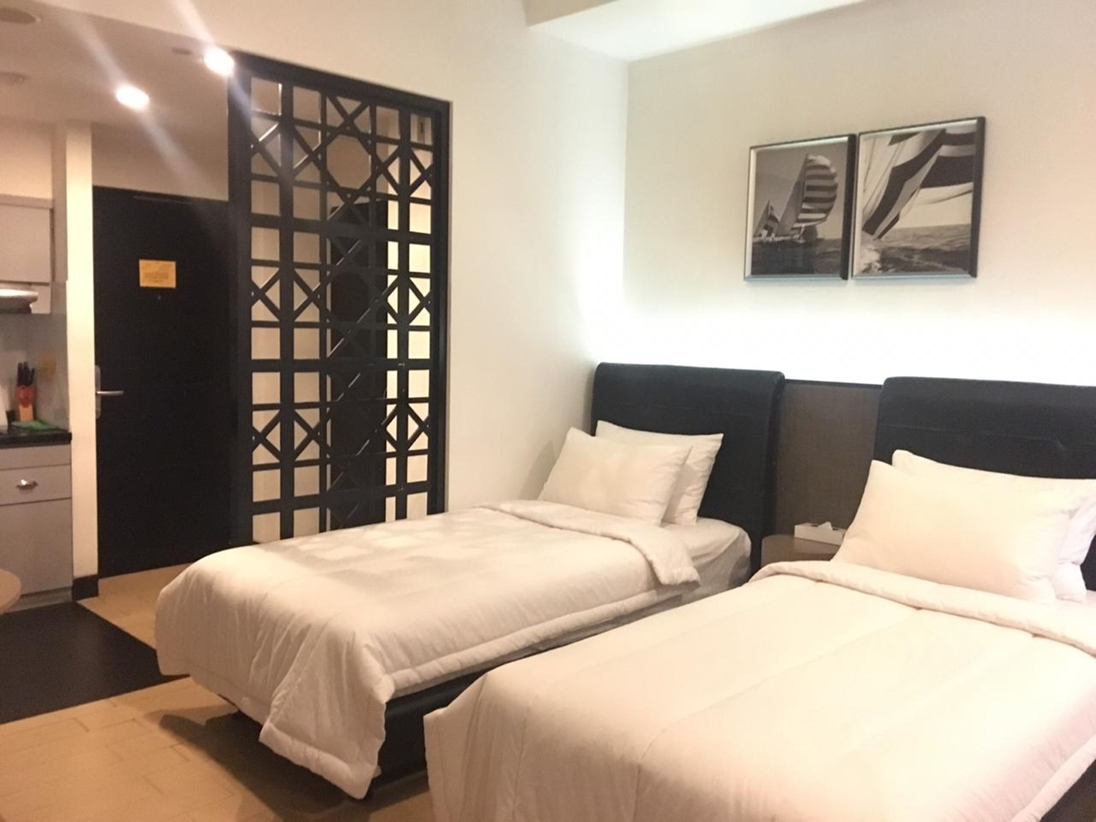 Studio Standard, 2 lits une place