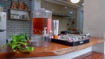 Breakfast, lunch, dinner served; local cuisine