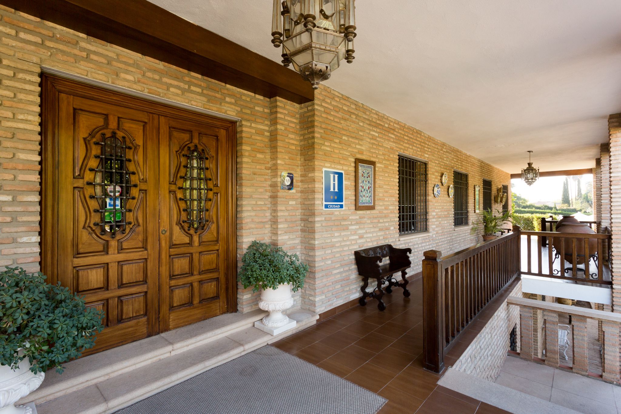 Ingang accommodatie