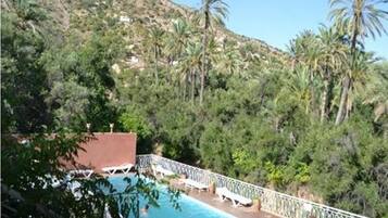Outdoor pool, a natural pool