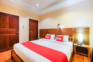 Suite - 2 soveværelser | 1 soveværelse, skrivebord, gratis Wi-Fi, sengetøj