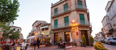 Fassade der Unterkunft