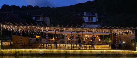 Majoituspaikan julkisivu