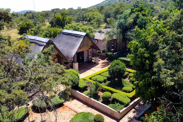 Deluxe-Zimmer | Blick auf den Garten