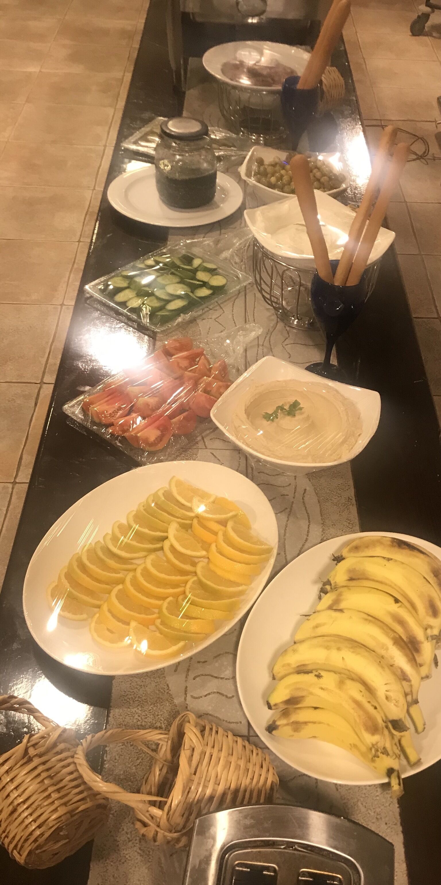 Breakfast buffet