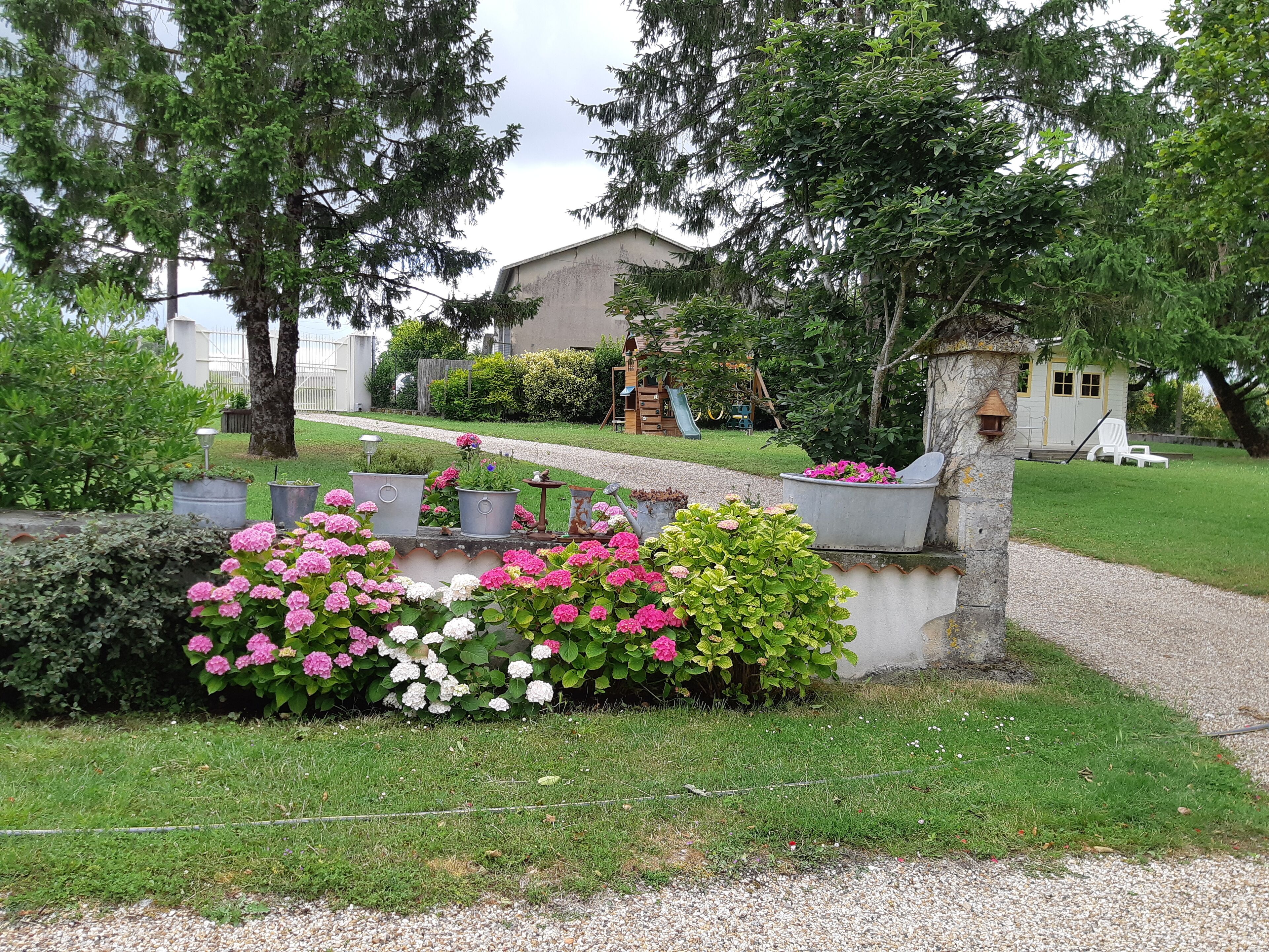 Enceinte de l’hébergement