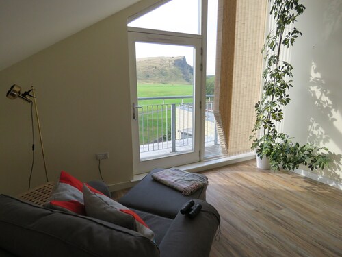 Modern town house minutes from city attractions yet in a quiet location.