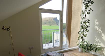 Modern town house minutes from city attractions yet in a quiet location.