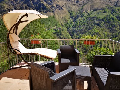 CHALET WITH POOL FOR 2 PEOPLE IN VALLEY ALBANO