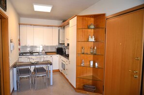 Microwave, oven, dishwasher, toaster
