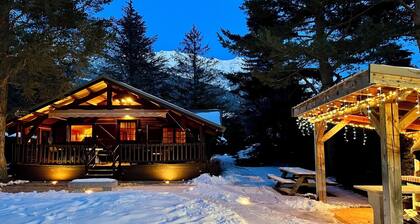 Warmes Chalet in einer Umgebung von Seen, Flüssen, Bergen, im Land der Ecrins