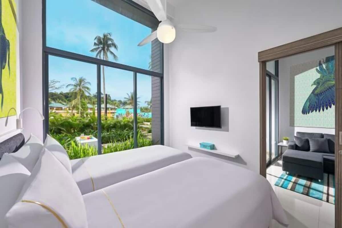 1 bedroom, minibar, in-room safe, laptop workspace