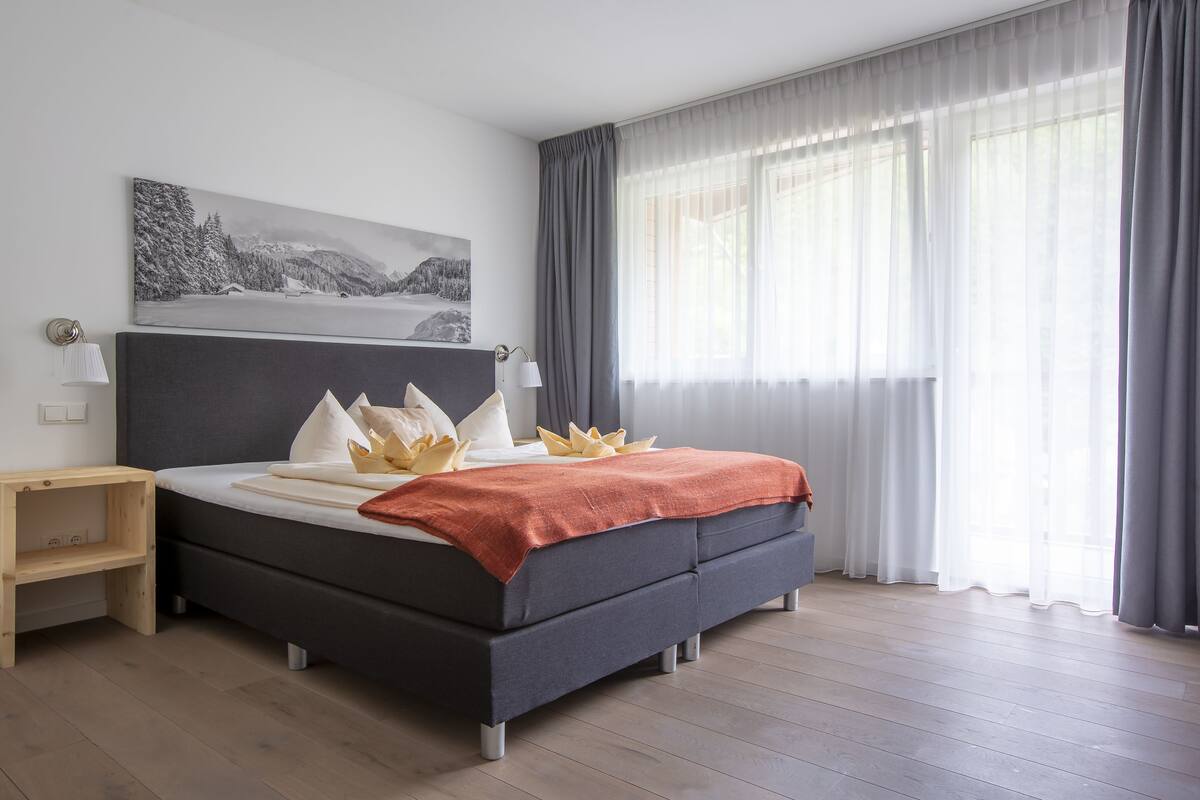 Double Room | In-room safe, individually decorated, blackout curtains