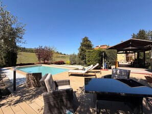 Outdoor pool - Holiday Home Butterfly (Ground Floor) Deep Tuscan Countryside (San Miniato)