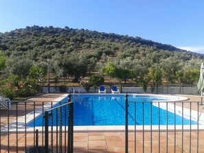 Alberca al aire libre