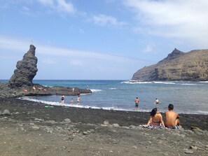 Sun-loungers, beach towels - CASA AURA sunshine over the sea (Hermigua la gomera)