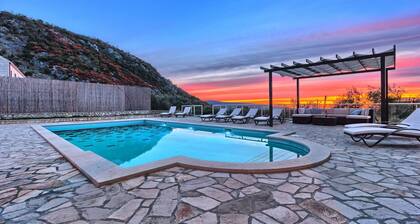 Villa Pave Hilltop - six bedroom, pool, jacuzzi, for up to 16 by MyWaycation