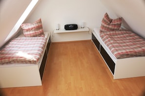 2 habitaciones, wifi y ropa de cama