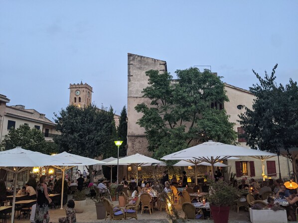 Restauration en plein air