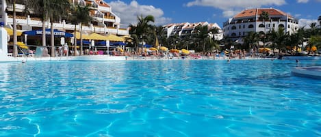 Una piscina climatizada