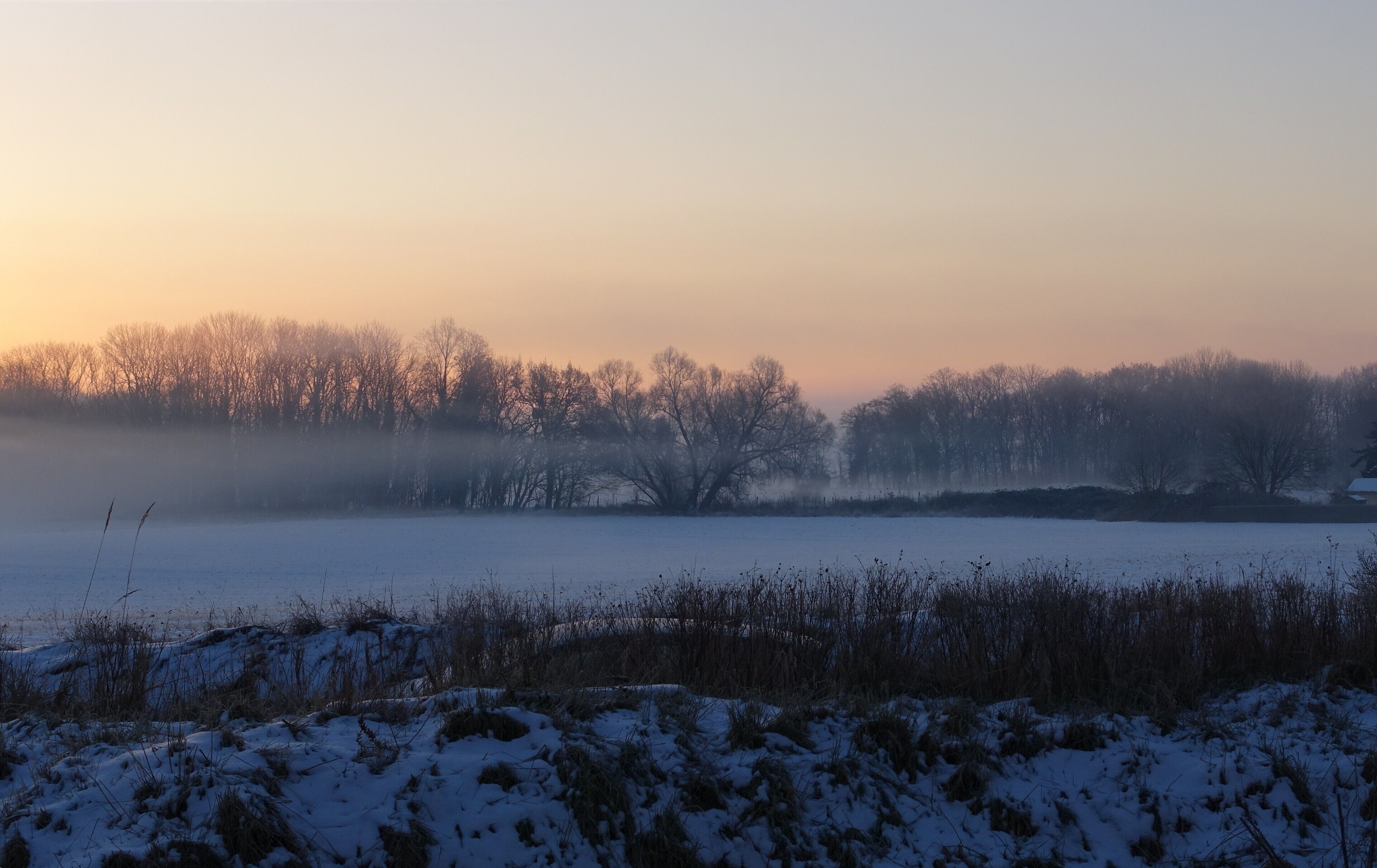 Erneut - Blick vom Landhaus Arcadia - Morgenstunde mit Nuancen