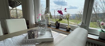 Panoramablick 4* apartment, exceptional  view on Freudenstadt and Black Forest