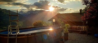 Alpine nature idyll - your retreat with pool and mountain panorama