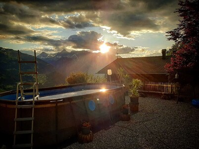 Alpine nature idyll - your retreat with pool and mountain panorama